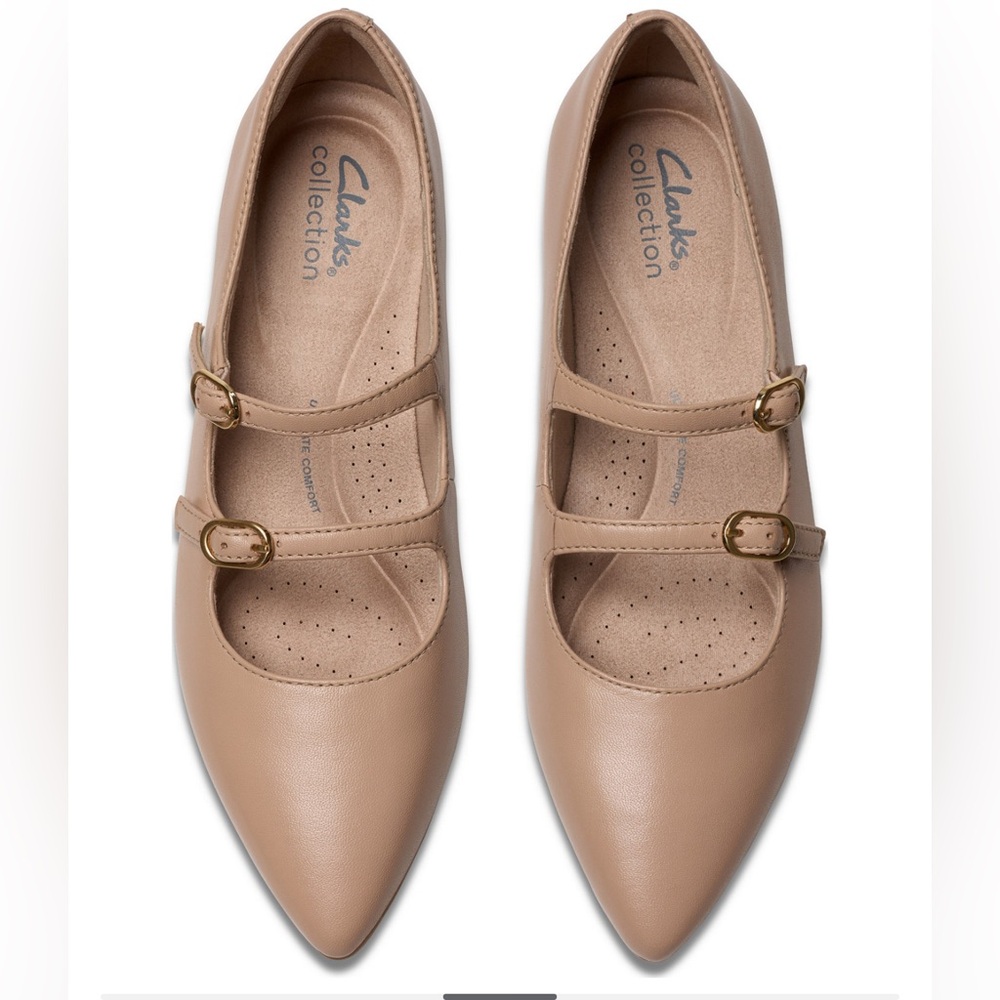 Clarks Collection Women's Natalyn Lane
Pointy Toe Shoes Size 6